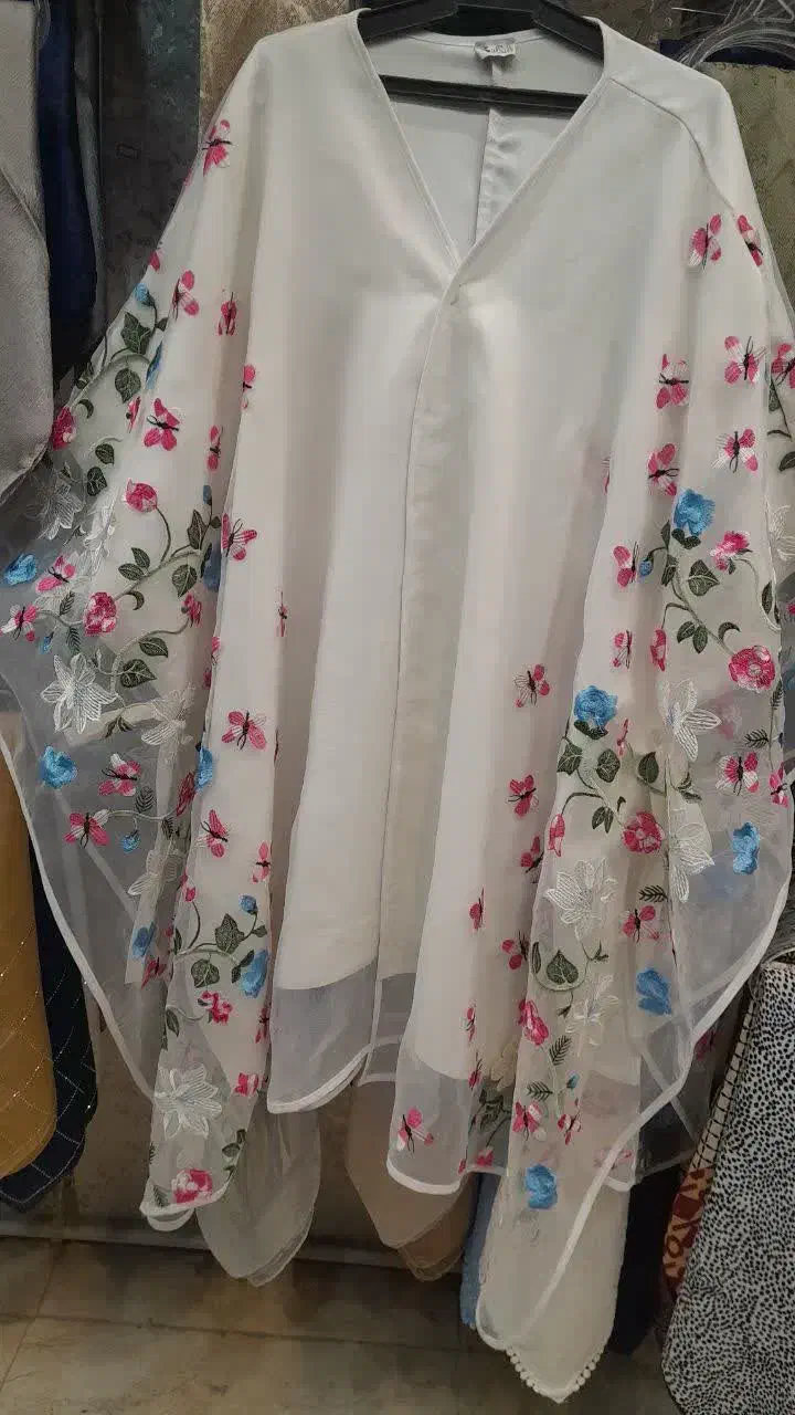 مانتو پانچو حریر تُرک مجلسی|لباس|کاشان, فین بزرگ|دیوار