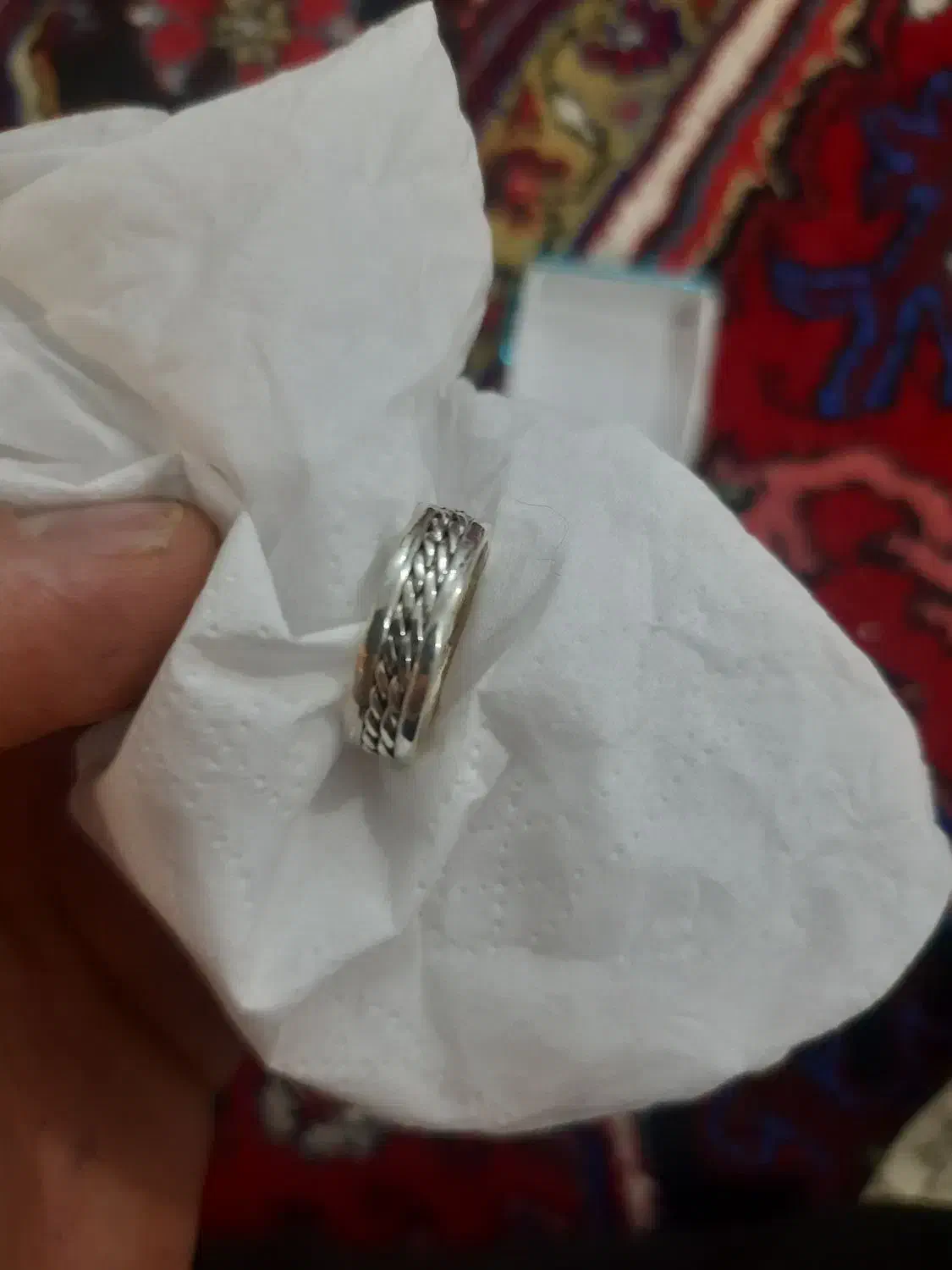 انگشتر نقره یونانی|جواهرات|مرند, |دیوار