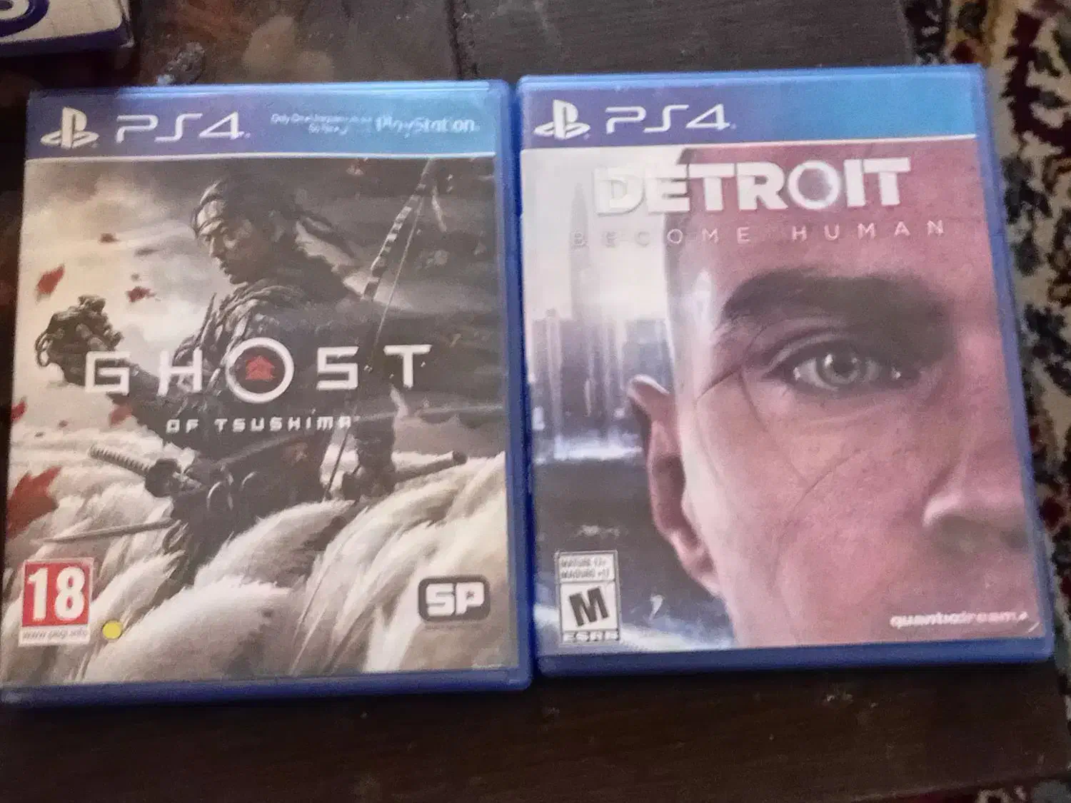 3 عدد بازی در حد نو ps4 ردد2.گوست سوشیما.دیتروید|کنسول، بازی ویدئویی و آنلاین|رامسر, |دیوار