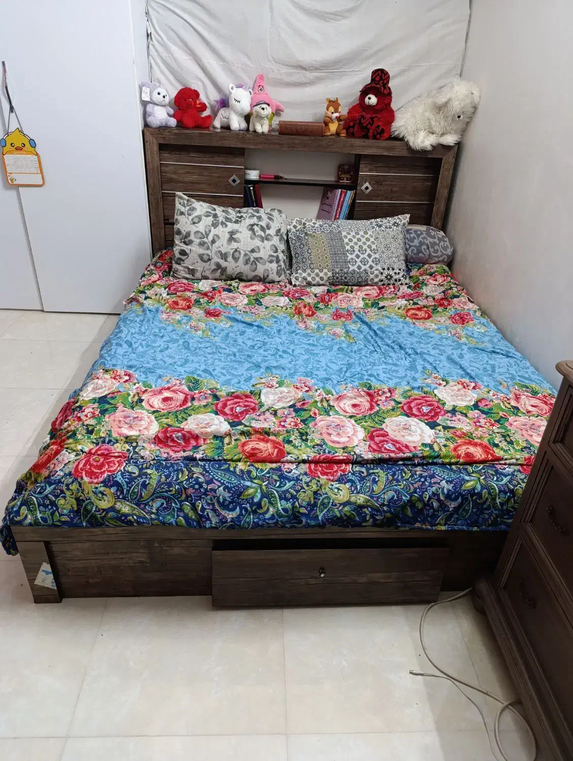 تخت دو نفره باکسدار|تخت و سرویس خواب|پاکدشت, پاکدشت (مامازند)|دیوار