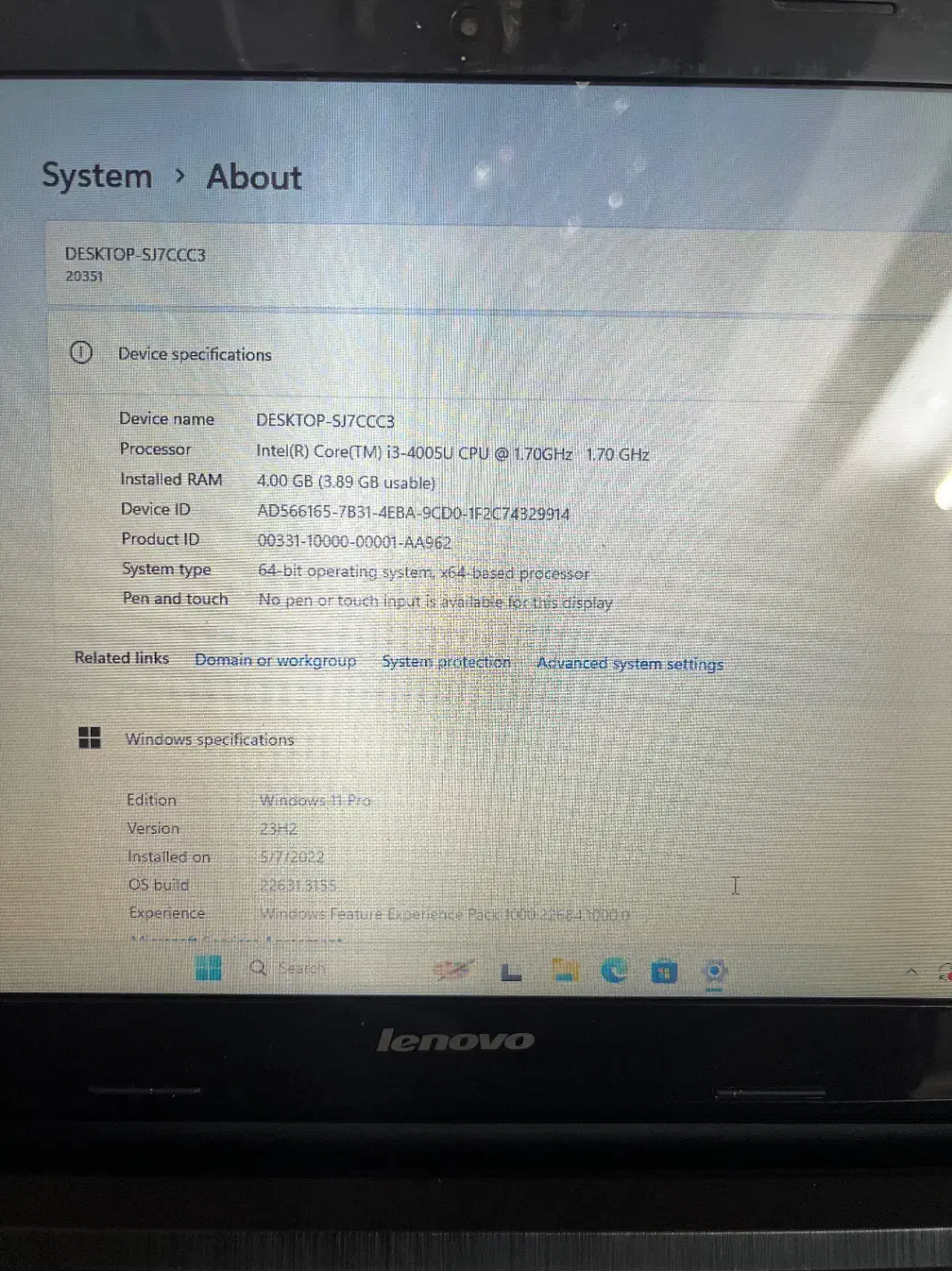 لب تاب لنوو در حد نو|رایانه همراه|پیشوا, |دیوار
