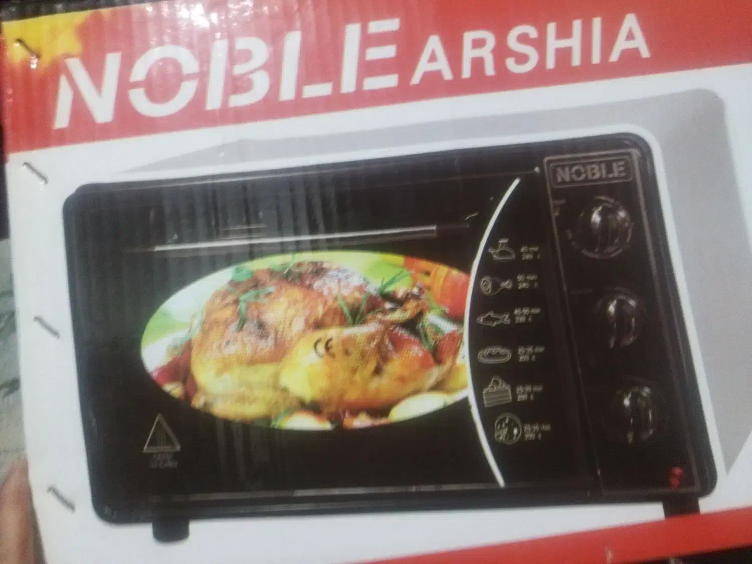 آون توستر کاملاً نو نو آک مناسب جهیزیه وکادویی|اجاق گاز و لوازم برقی پخت‌وپز|شاهین‌شهر, شهرک گلدیس|دیوار