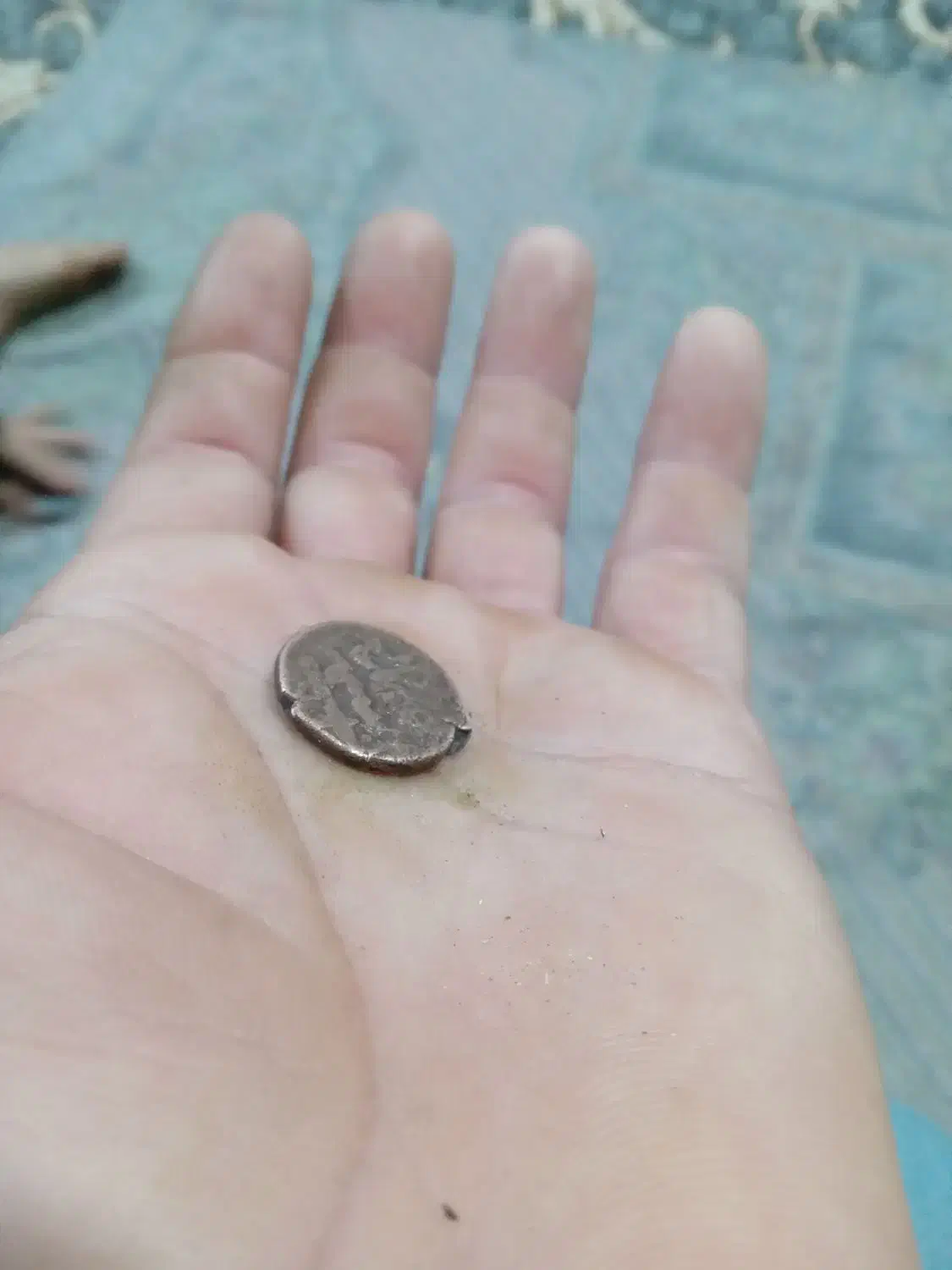 سکه مسی قدیمی|کلکسیون سکه، تمبر، اسکناس|مشهد, شهید قربانی|دیوار