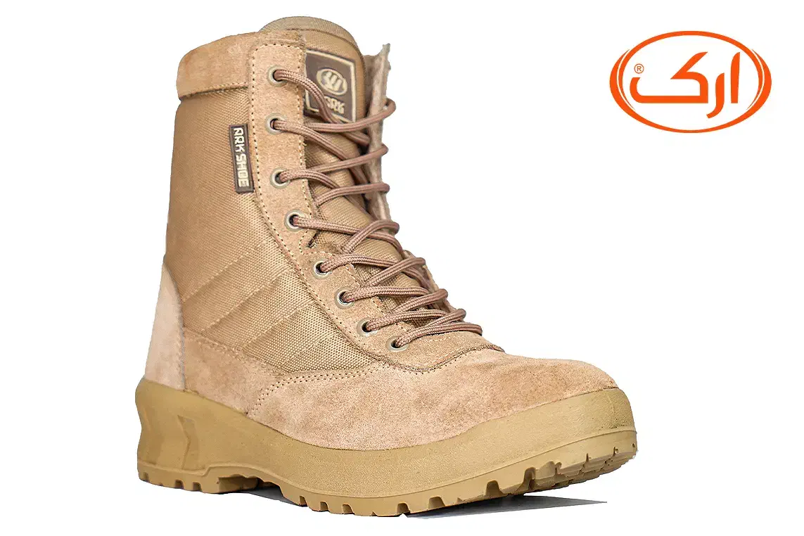 پوتین نظامی تکاور جیر و چرم تبریز|کیف، کفش، کمربند|آران و بیدگل, |دیوار