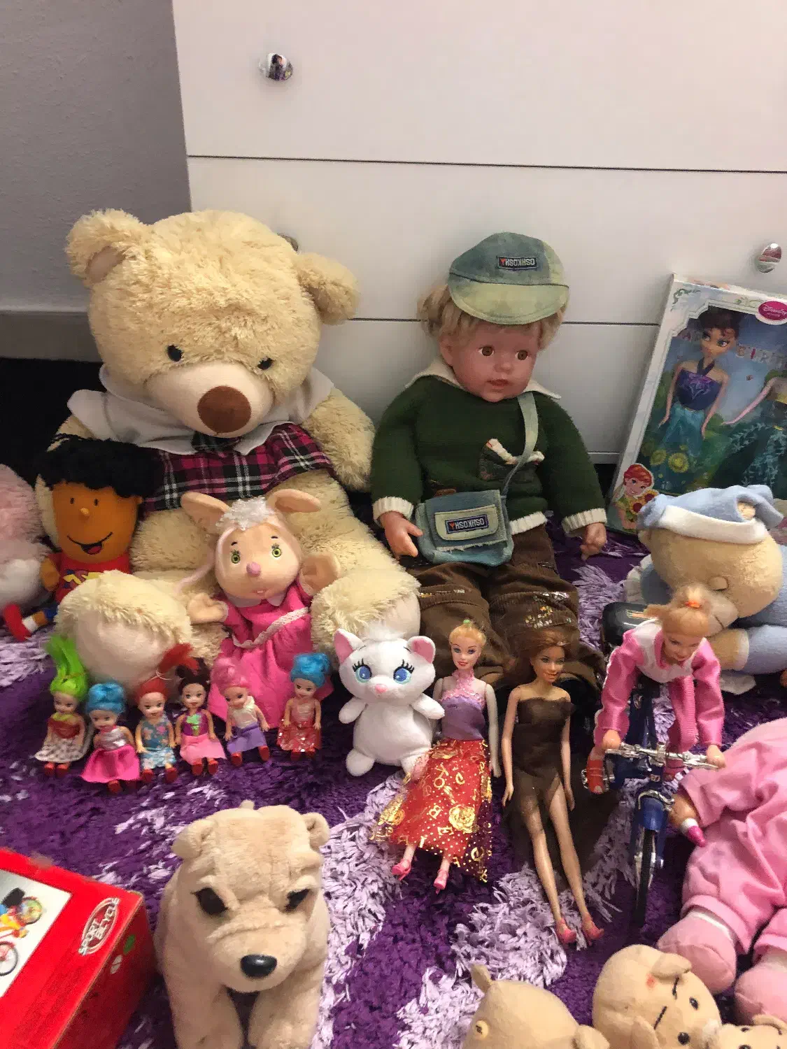 انواع عروسک باهم|اسباببازی بچه|فردیس, خیام غربی|دیوار