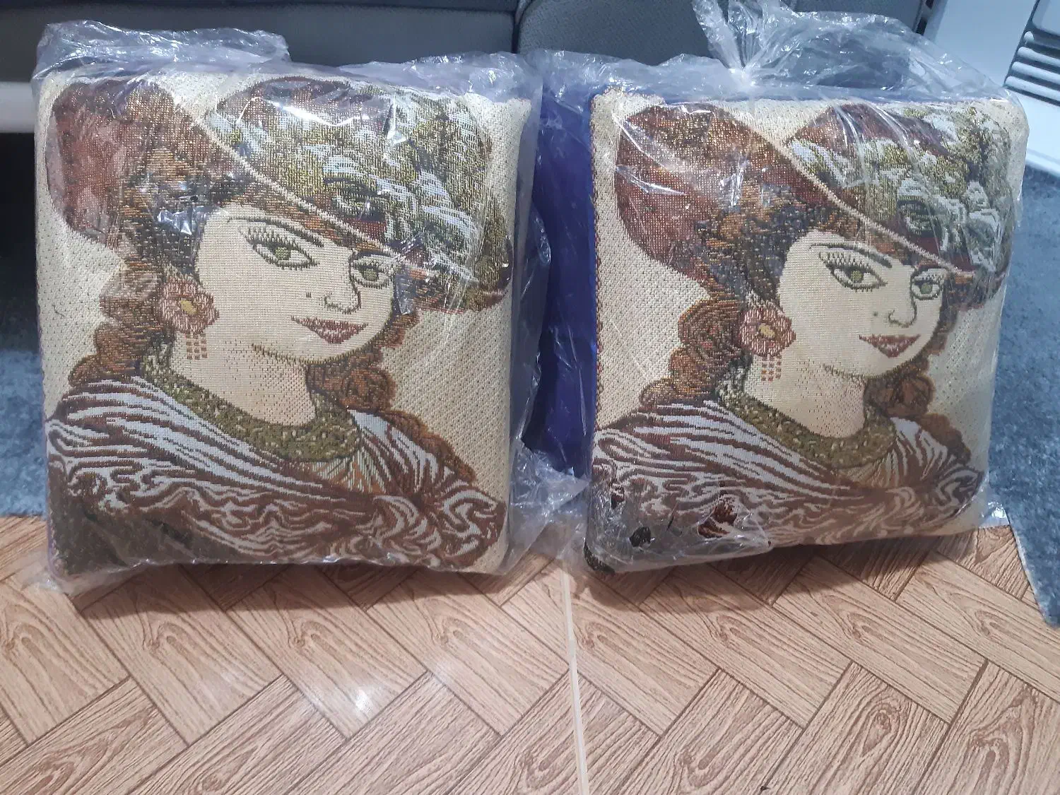 ۴ عدد کوسن|پرده، رانر، رومیزی|رشت, حافظ آباد|دیوار