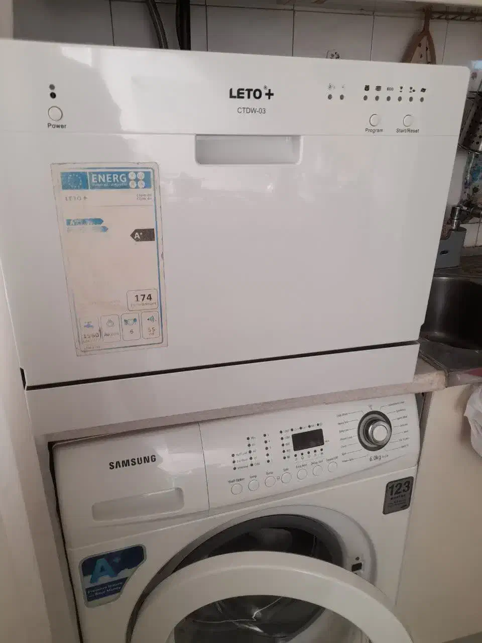 ظرف شویی رومیزی مارک لتو بسیار تمیز|ماشین ظرفشویی|تهران, ائمه اطهار|دیوار