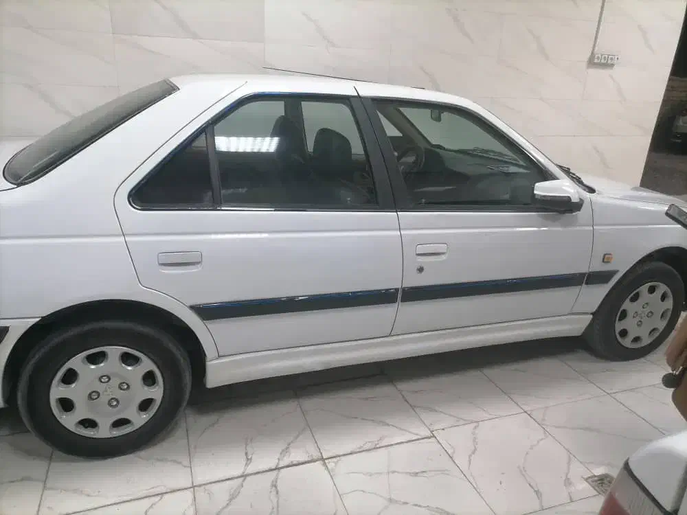 پژو پارس سفید 97|خودرو سواری و وانت|یزد, |دیوار