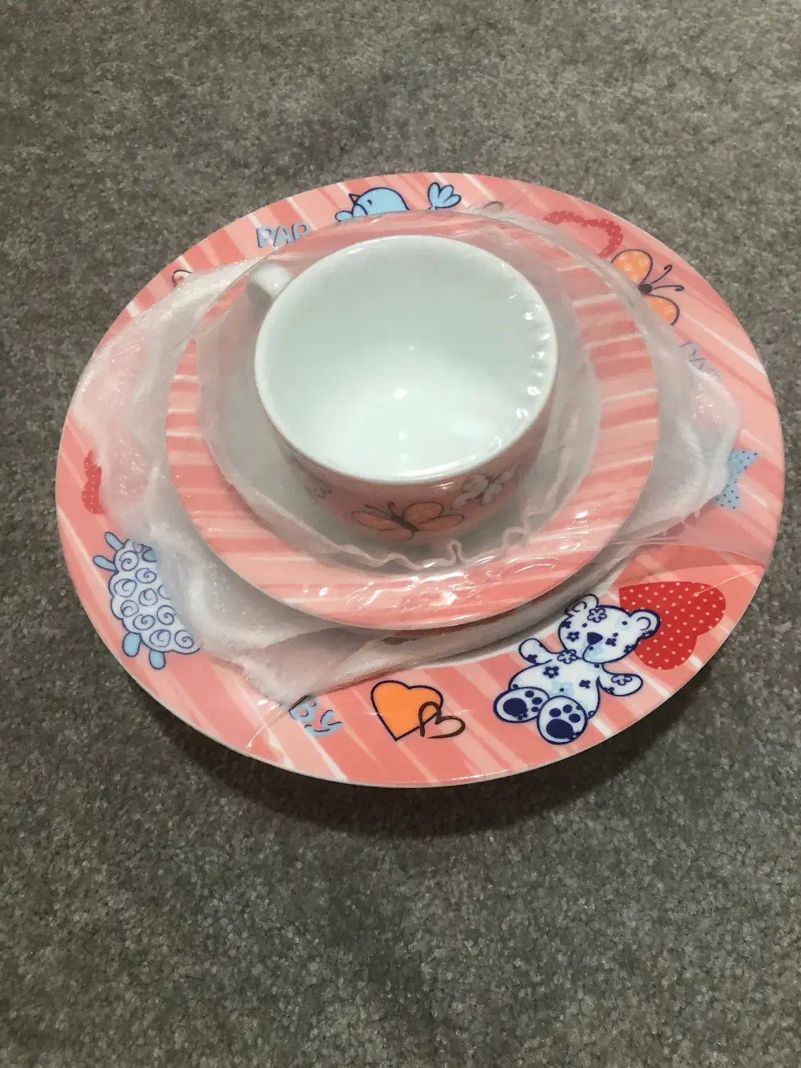 سرویس غذاخوری کودک ۶ پارچه|ظروف سرو و پذیرایی|اهواز, پادادشهر|دیوار