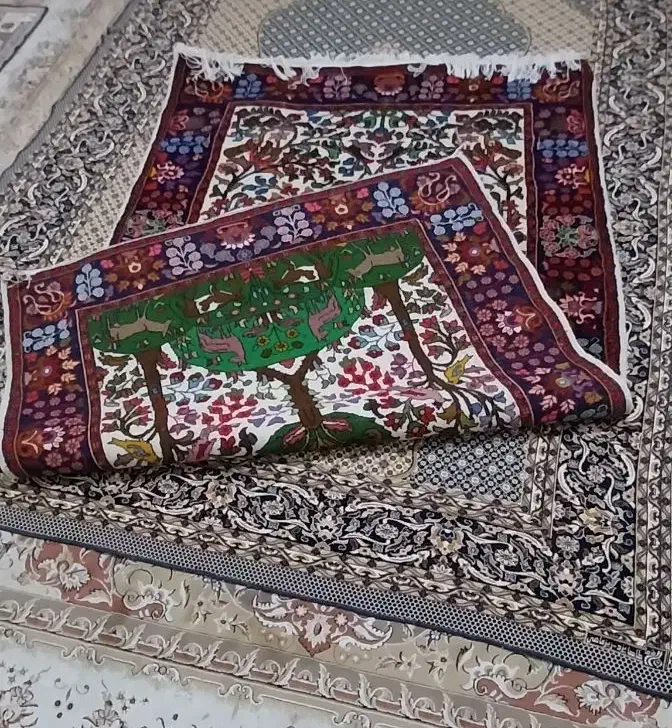 قالی دستباف پانخورده|فرش|نهاوند, |دیوار