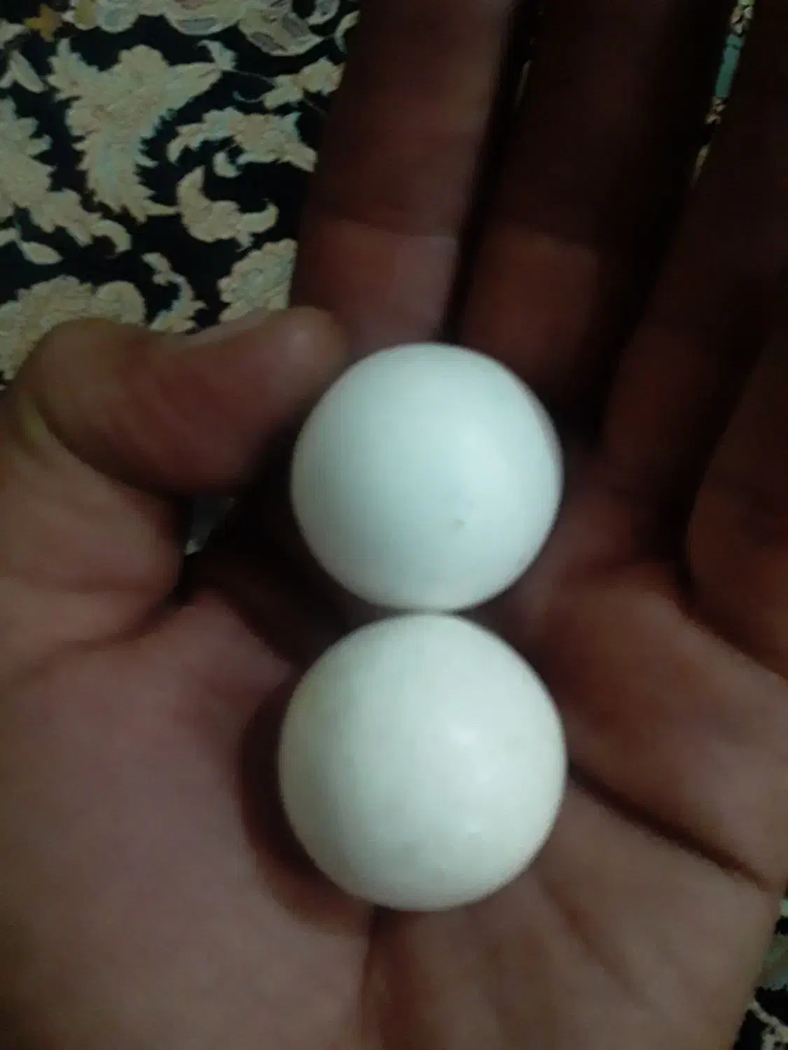 ۲ عدد گوی سنگی عتیقه|کلکسیون اشیاء عتیقه|کوار, |دیوار