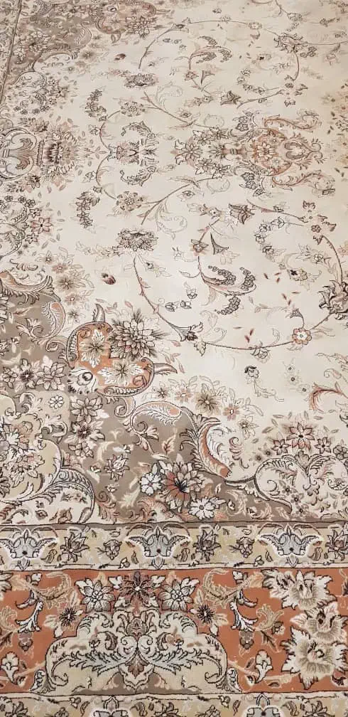 فرش ماشینی زمرد مشهد ۱۲ متری|فرش|میانه, |دیوار