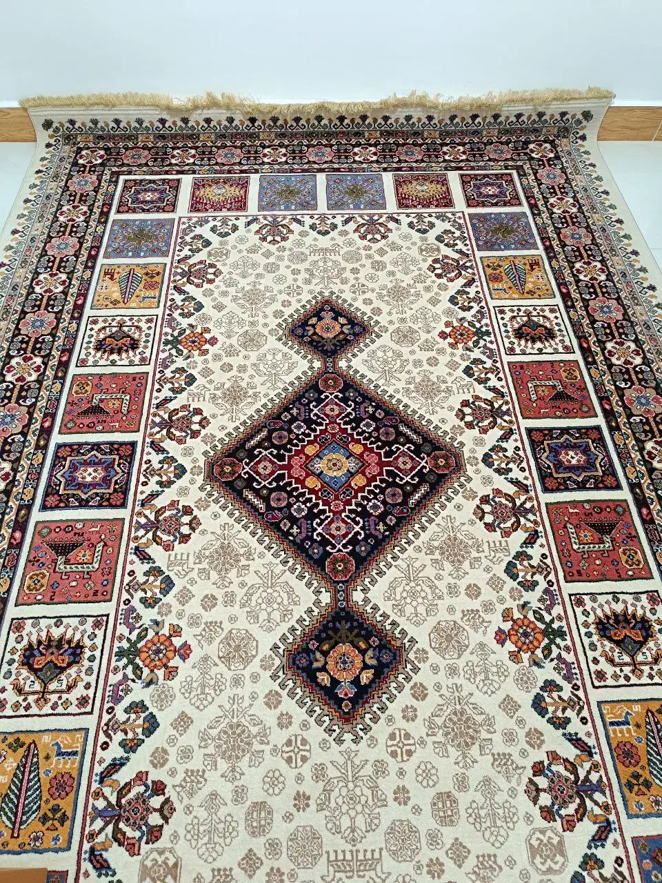 گلیم فرش|گلیم، جاجیم، گبه|مهاباد (آذربایجان غربی), |دیوار