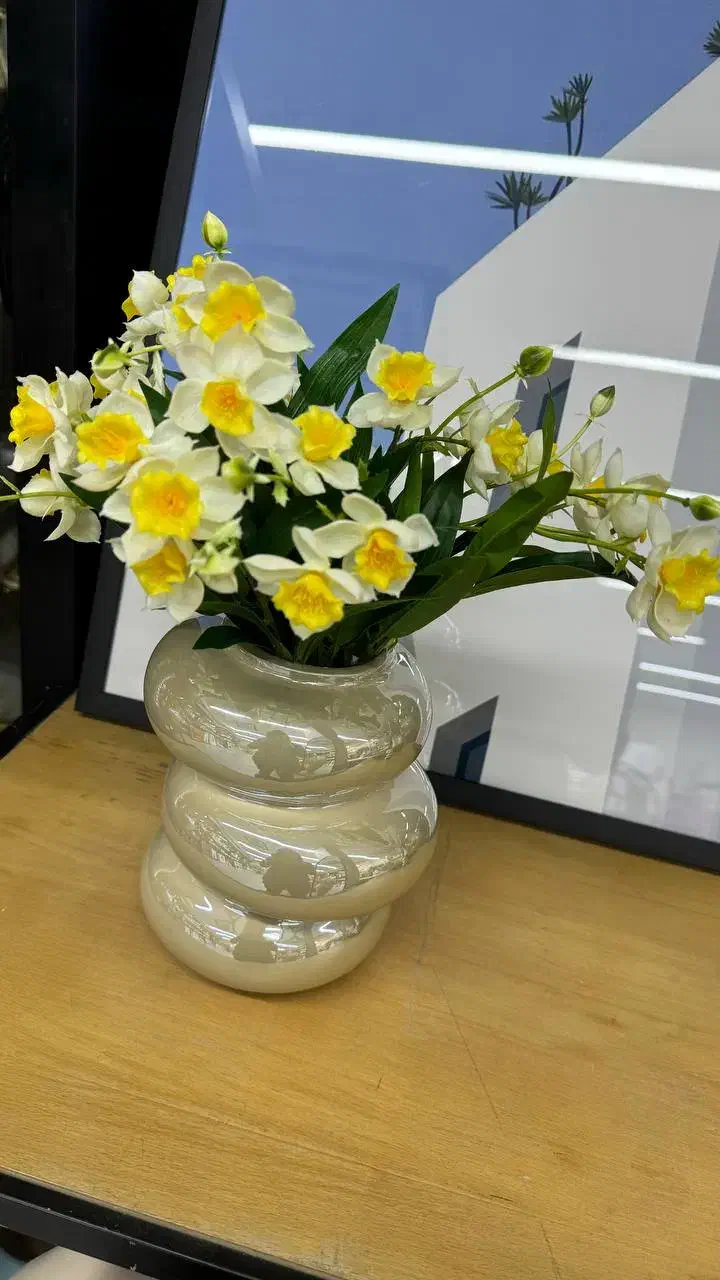 گلدان و آباژور سنگی|صنایع دستی و سایر لوازم تزئینی|آفتاب, |دیوار