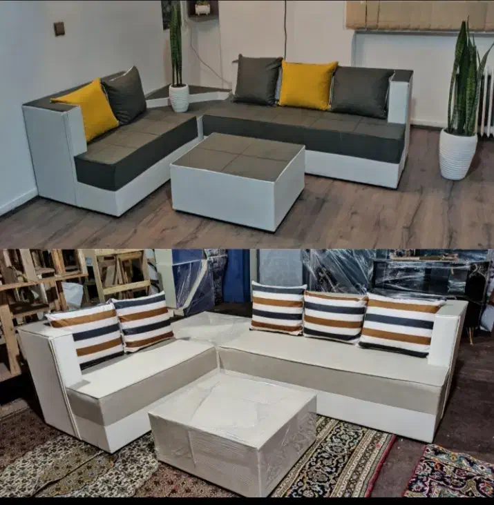 مبل ال راحتی|مبلمان خانگی و میز عسلی|چهاردانگه (تهران), |دیوار