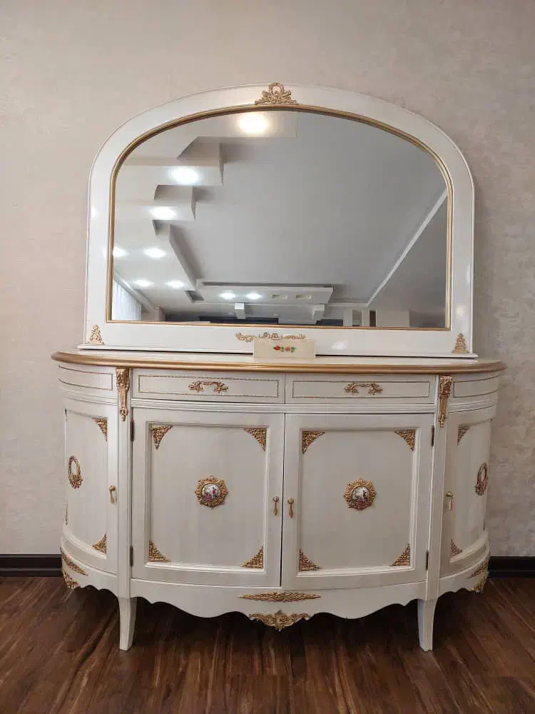 کنسول و اینه و بوفه ست و میزغذاخوری|بوفه، ویترین، کنسول|رشت, گلسار|دیوار