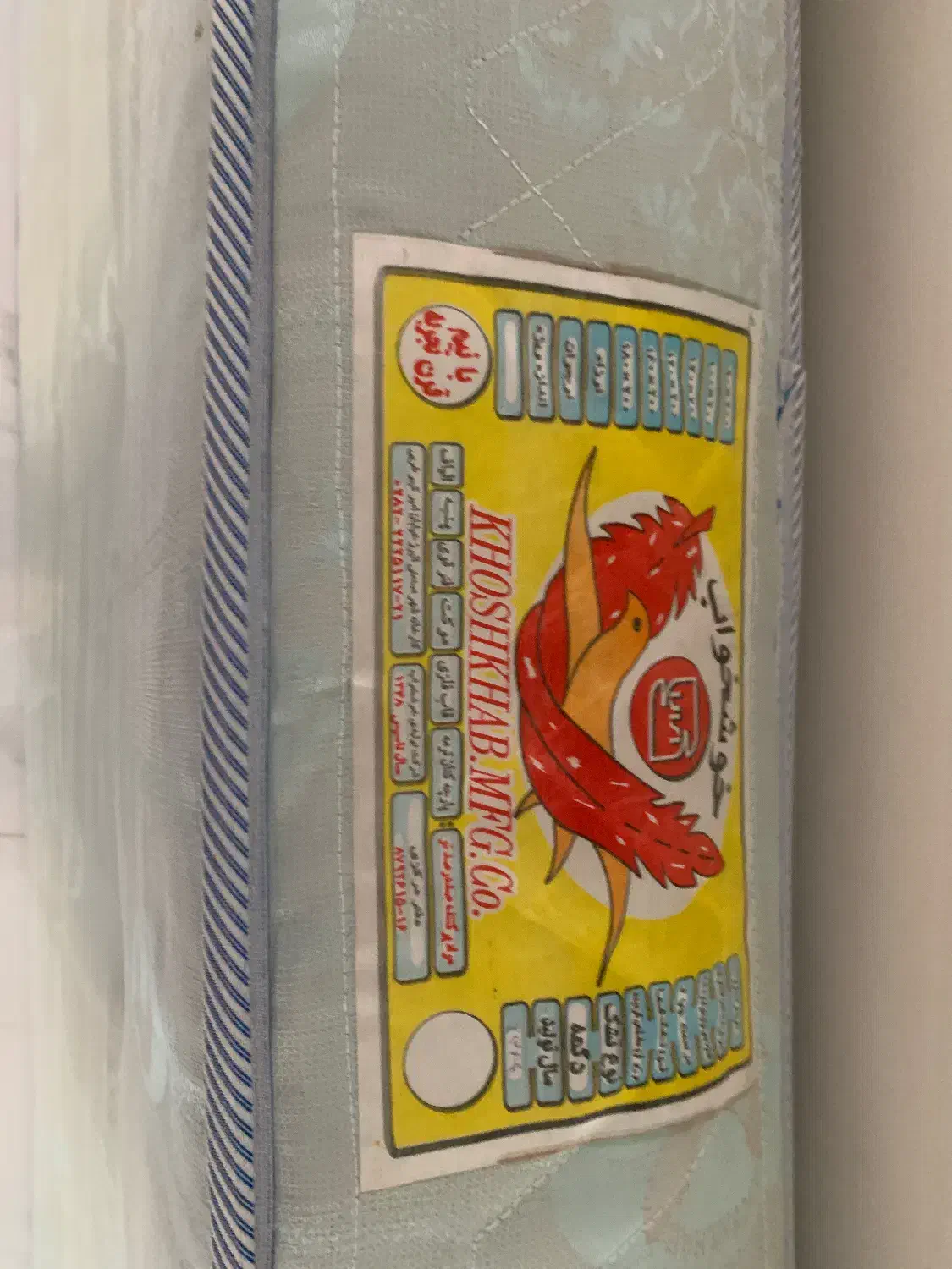 تشک تک نفره خوشخواب|تشک تختخواب|رشت, منظریه|دیوار