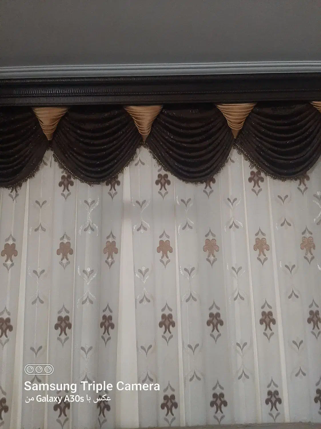 پرده حریر و آستری|پرده، رانر، رومیزی|ساوه, |دیوار