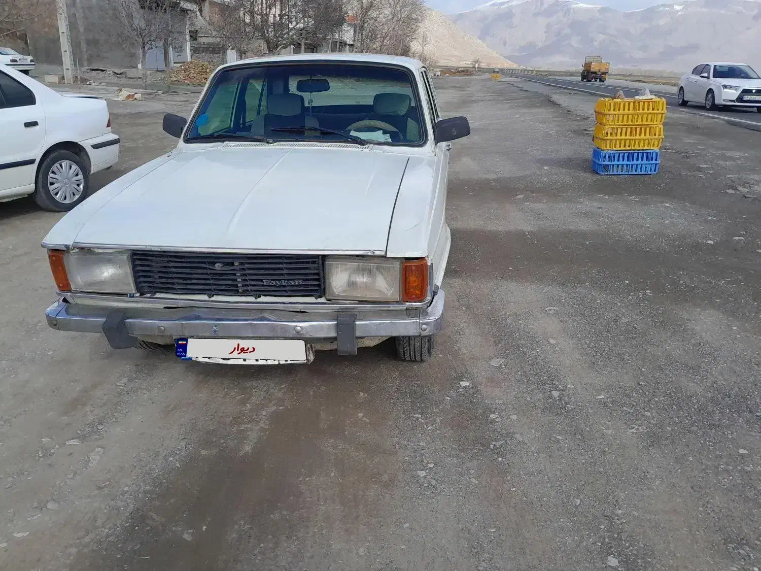 پیکان|خودرو کلاسیک|بیستون, |دیوار