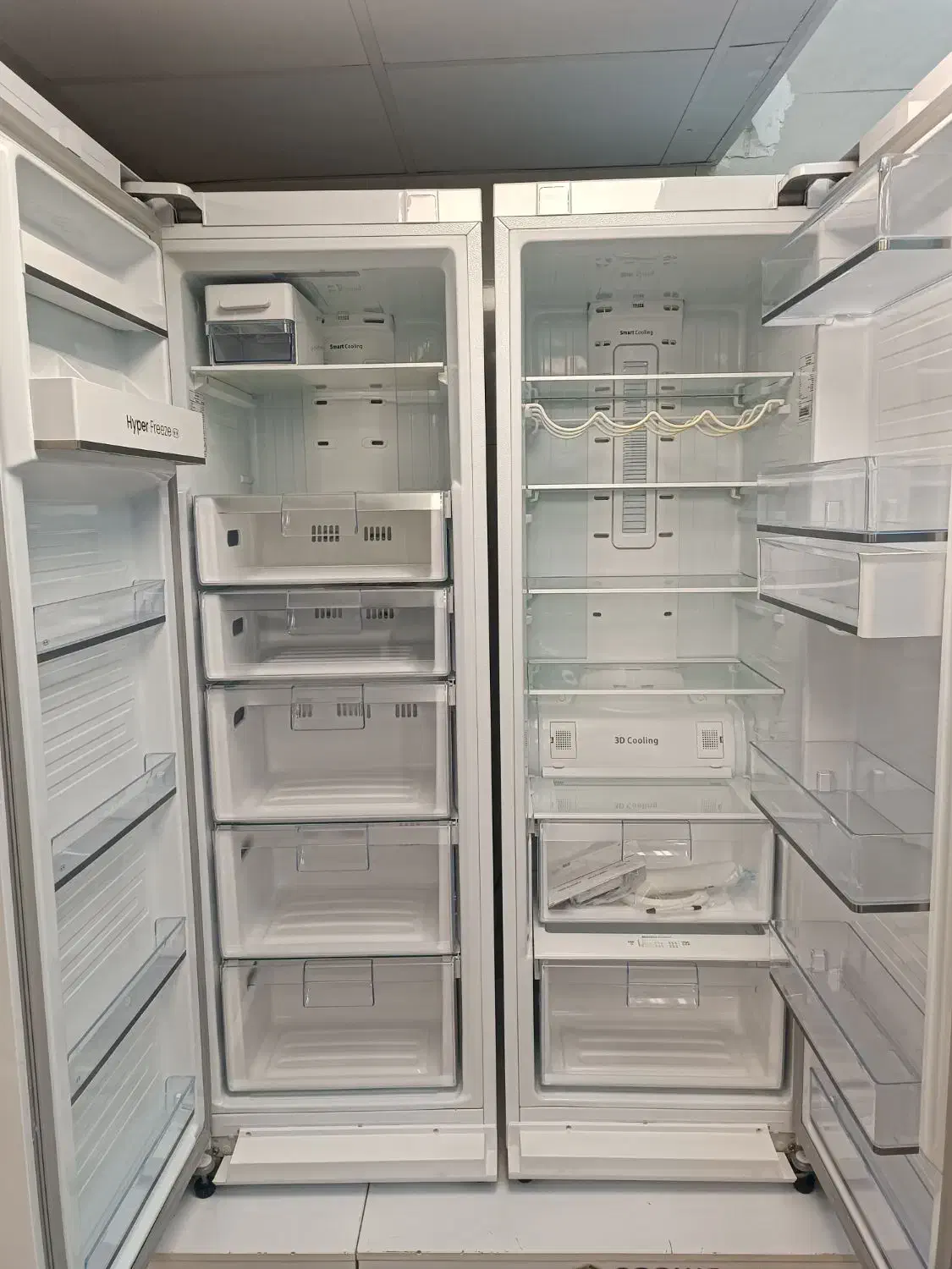 فروش یخچال فریزر دوقلو اسنوا با قیمت شگفت انگیز|یخچال و فریزر|هندیجان, |دیوار