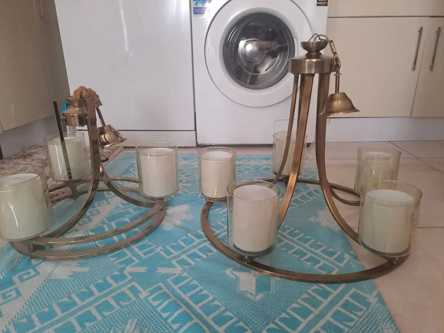 لوستر مدرن در حد نو.|لوستر و چراغ آویز|رباطکریم, رباطکریم|دیوار