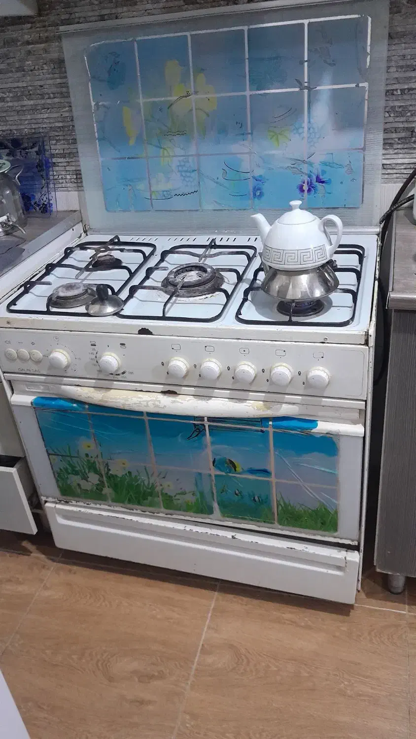 گاز ۵ شعله فردار|اجاق گاز و لوازم برقی پخت‌وپز|گرگان, |دیوار