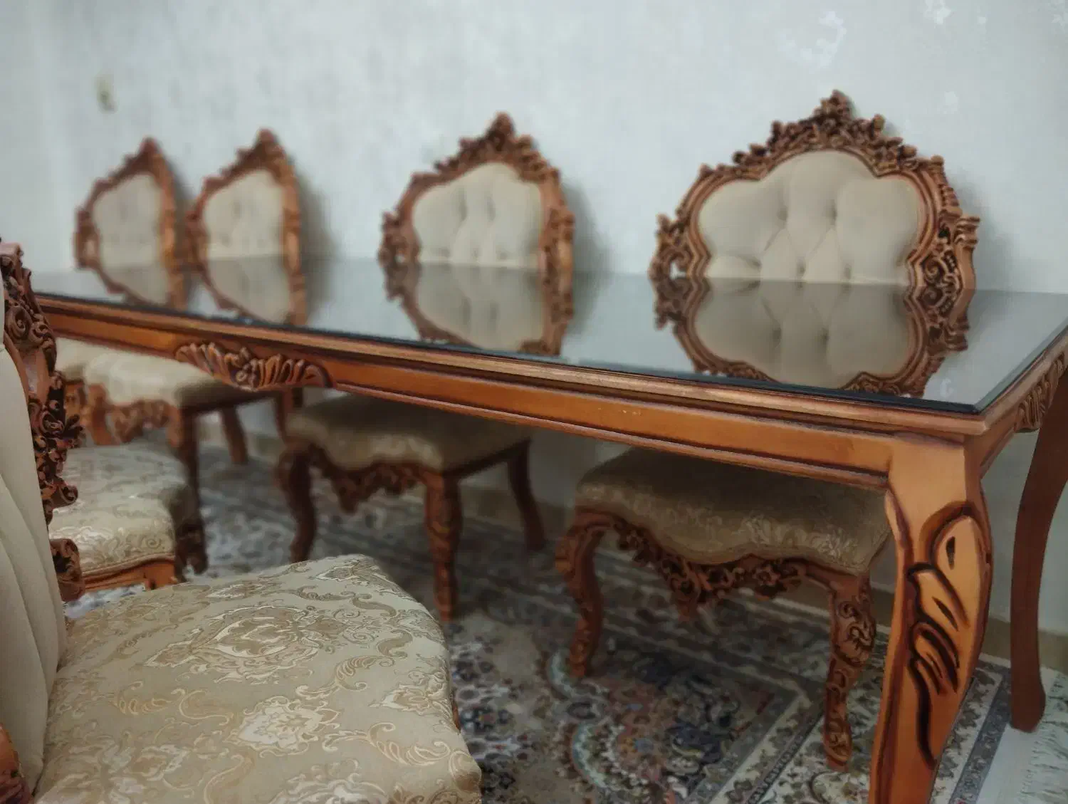 میز نهارخوری نو|میز و صندلی غذاخوری|تهران, گلستان (شهرک راه آهن)|دیوار