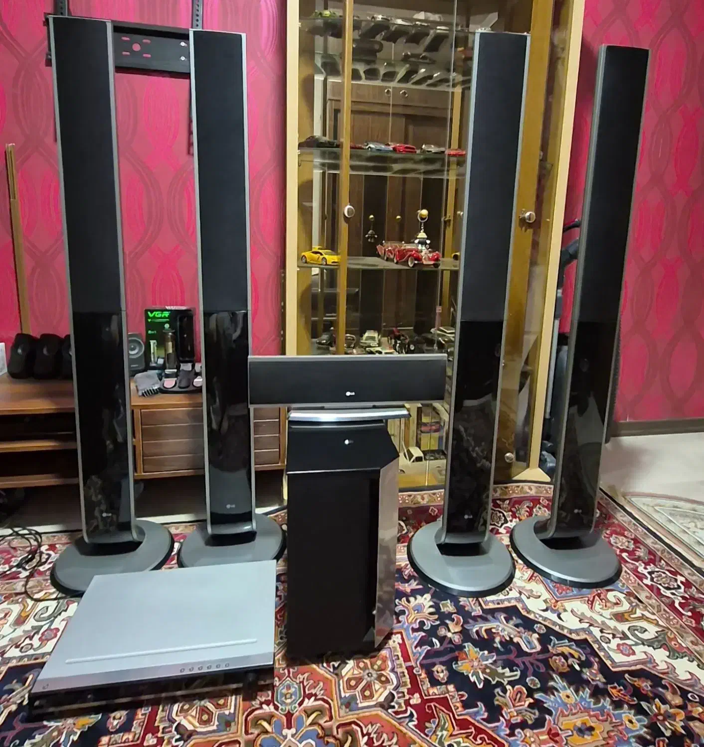 ست کامل سینمای خانگی ال جی در حد نو|سیستم صوتی خانگی|تهران, دردشت|دیوار