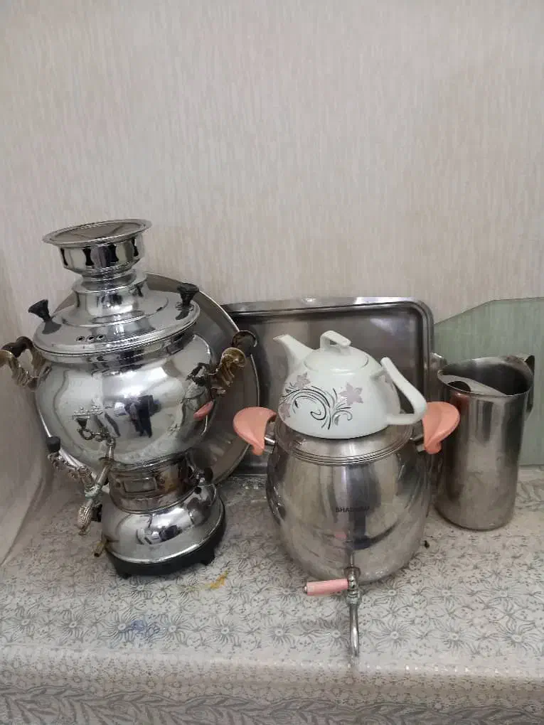 سماور و کتری رو گازی|سماور، چای‌ساز، قهوه‌ساز|تهران, فلاح|دیوار