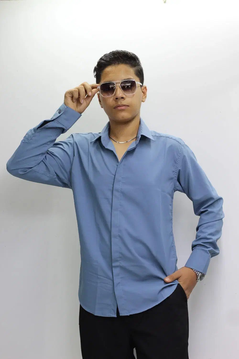 پیراهن مردانه دوشین(پارچه لخت) مخصوص خوش استایلا|لباس|کرج, برغان|دیوار