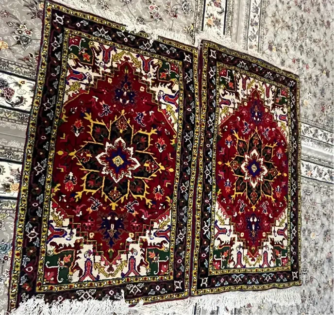 فرش دستبافت هریس|فرش|مشگین شهر, |دیوار