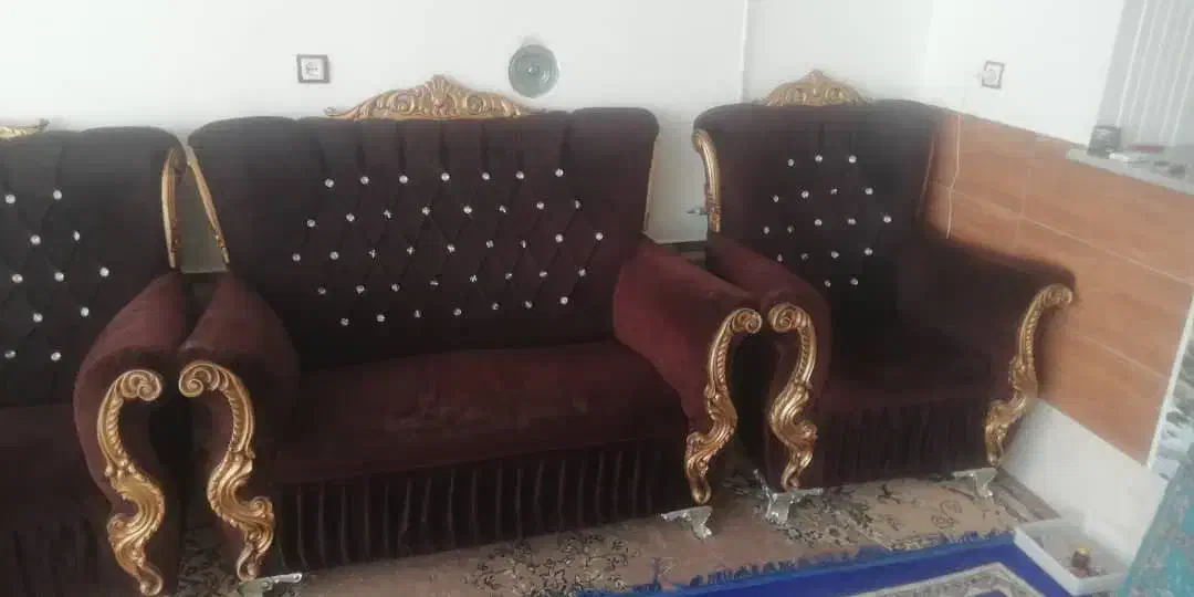 مبل سلطنتی|مبلمان خانگی و میز عسلی|شیراز, سعدیه جنوبی|دیوار