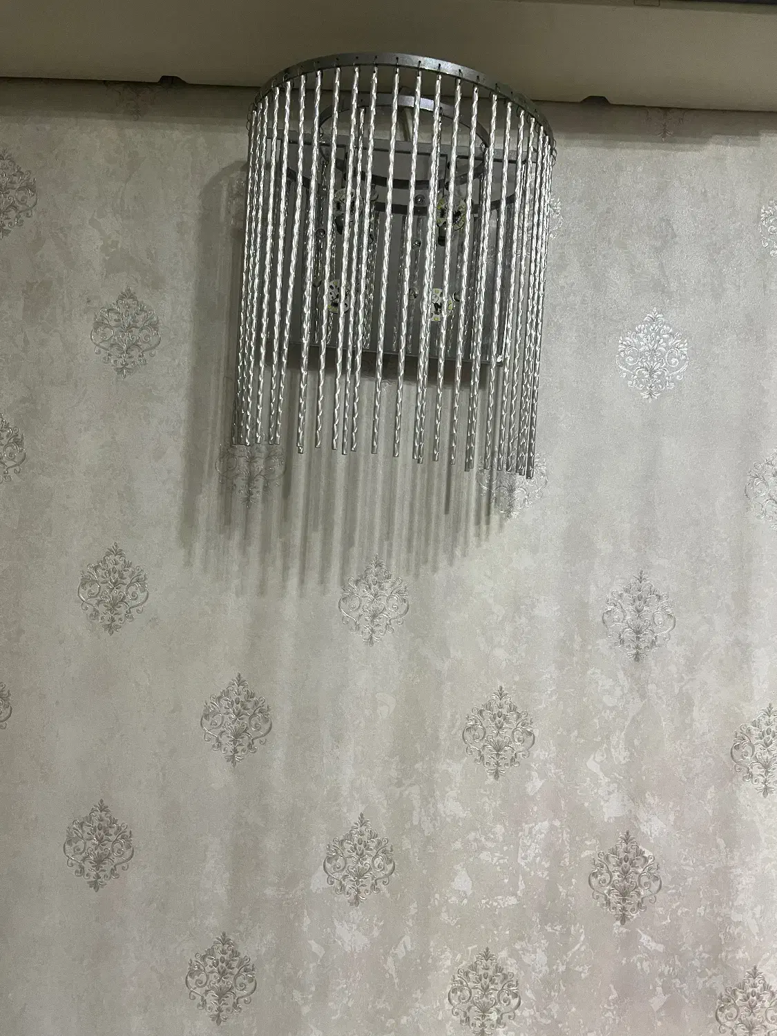 لوستر  کریستالی با ریموت|لوستر و چراغ آویز|رشت, امین الضرب|دیوار