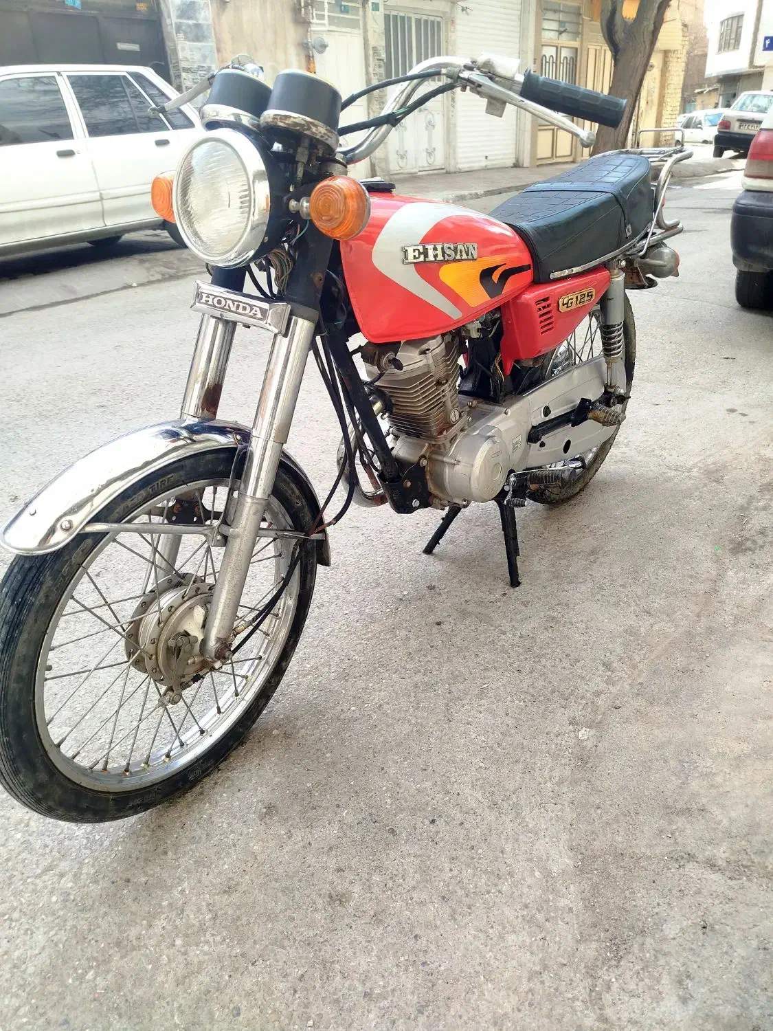 هندا ۱۲۵ مدل۸۶ پلاک  ملی|موتورسیکلت|مشهد, شهید قربانی|دیوار