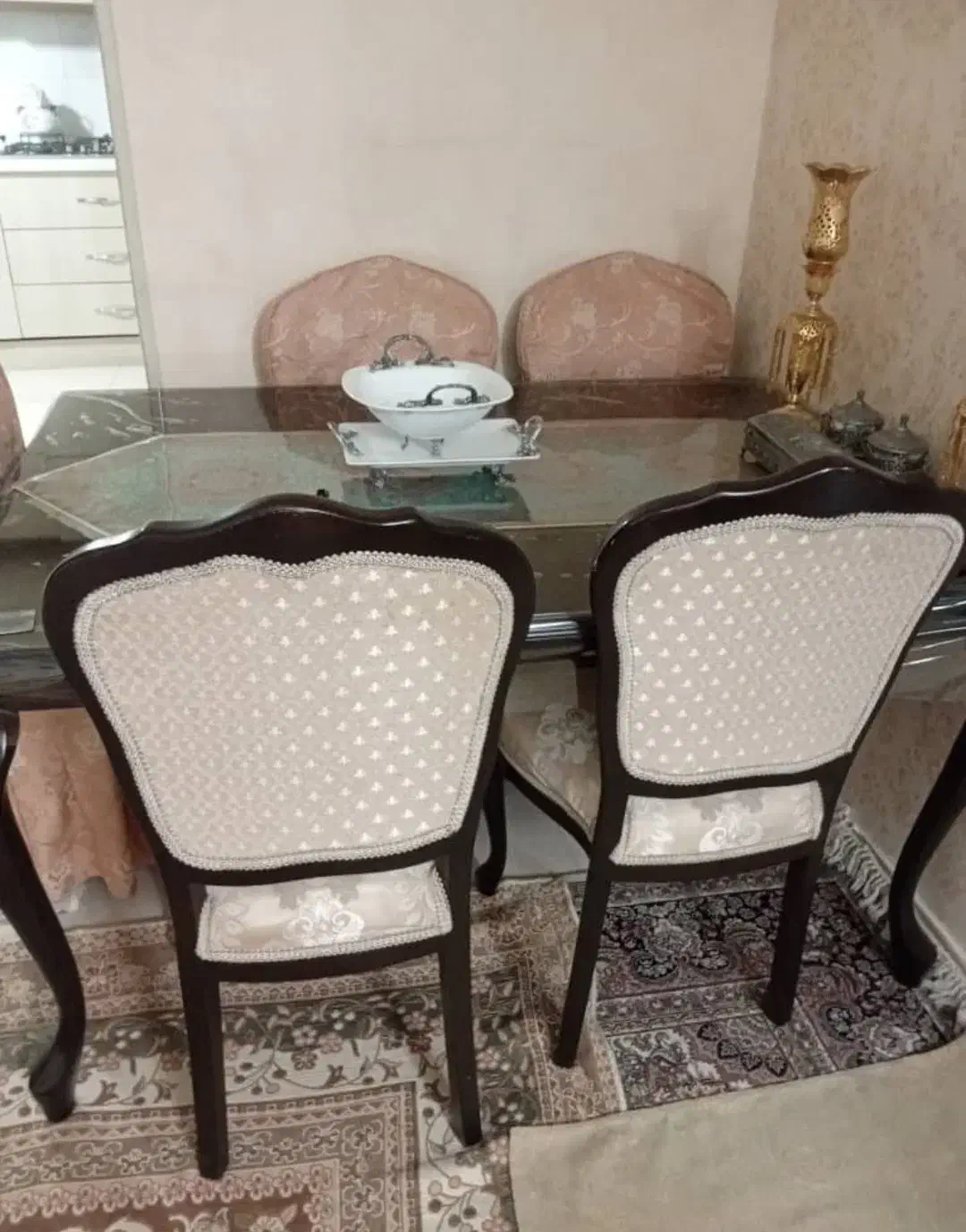 میز ناهارخوری ۶نفره|میز و صندلی غذاخوری|تهران, تهرانسر مرکزی|دیوار