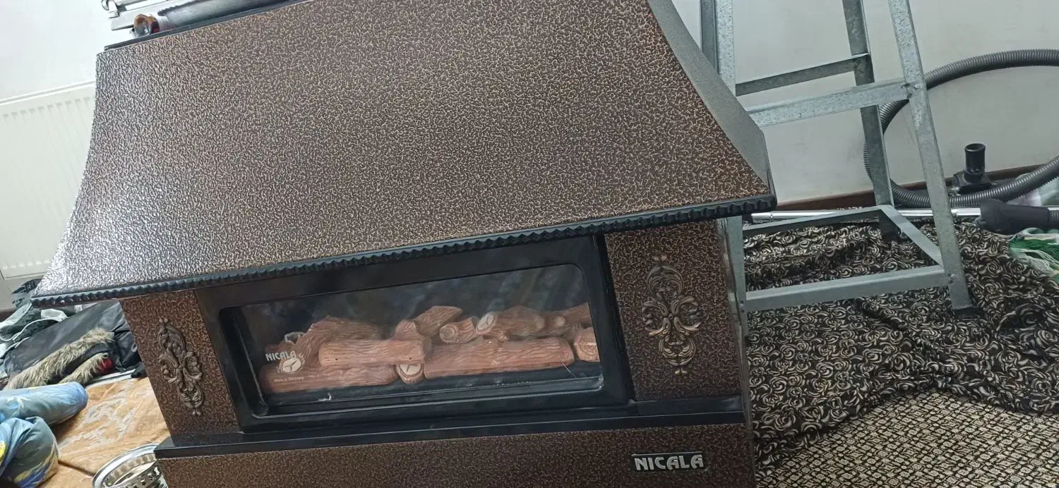 بخاری شومینه|بخاری، هیتر، شومینه|باقرشهر, |دیوار