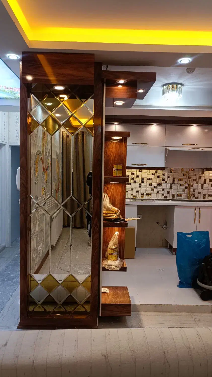 آینه کاری|آینه|مرند, |دیوار