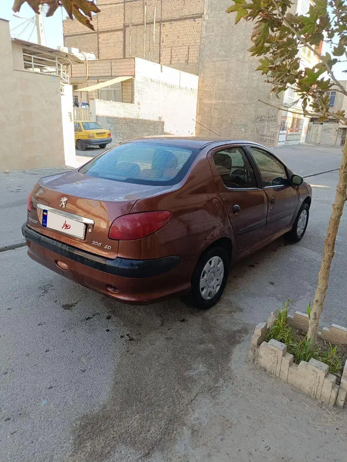 206 اس دی 90 تیوفایو آریان|خودرو سواری و وانت|شهریار, شهرک بهاران (ویره)|دیوار