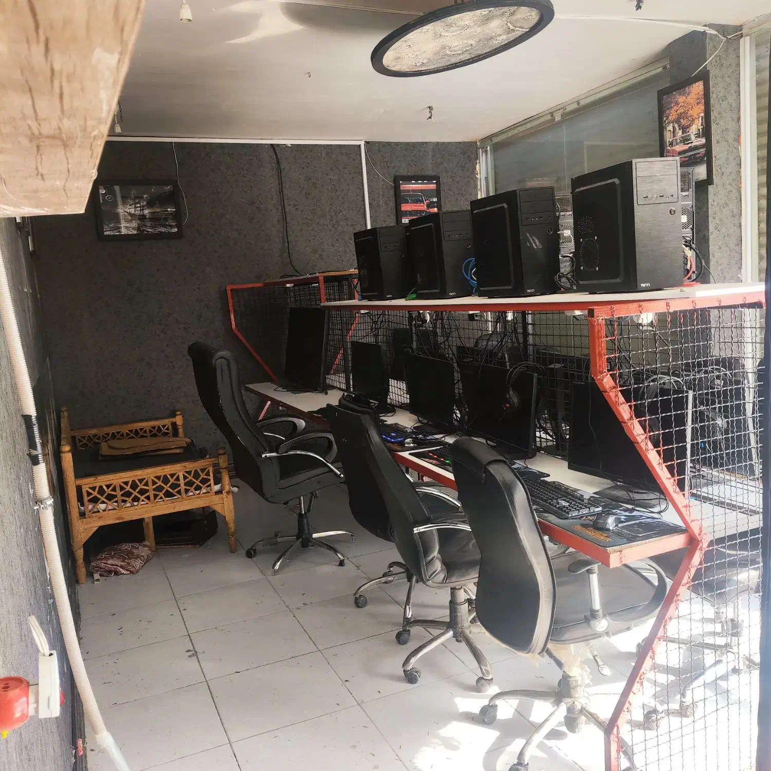 فروش گیمنت سیستم کامپیوتر با میز و صندلی|رایانه رومیزی|اهواز, شهرک برق|دیوار