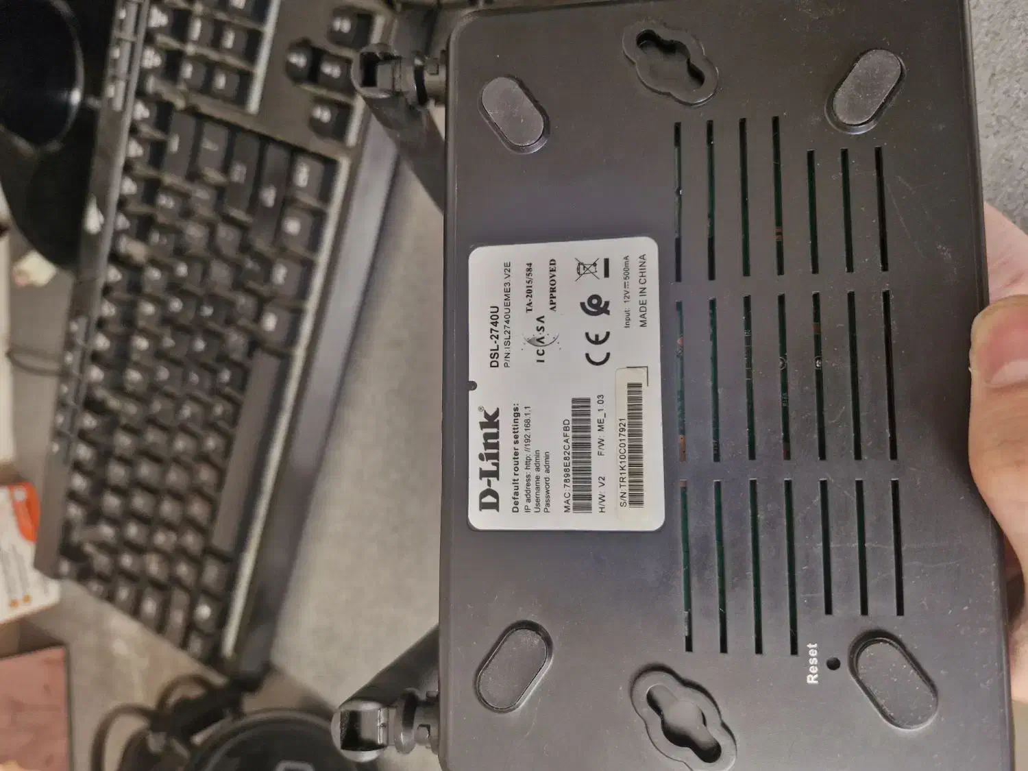 D-Link 2740u|مودم و تجهیزات شبکه|ماهدشت, |دیوار