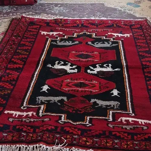 فرش قالی دست بافت|فرش|دزفول, |دیوار