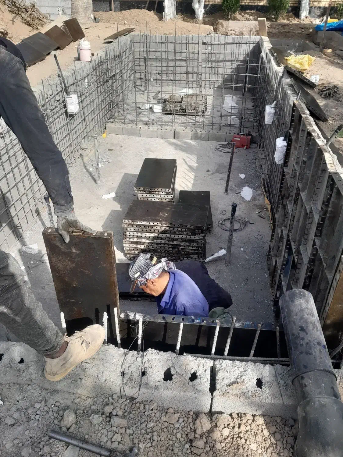 آرماتوربندی استخر|خدمات پیشه و مهارت|شهریار, شهریار|دیوار