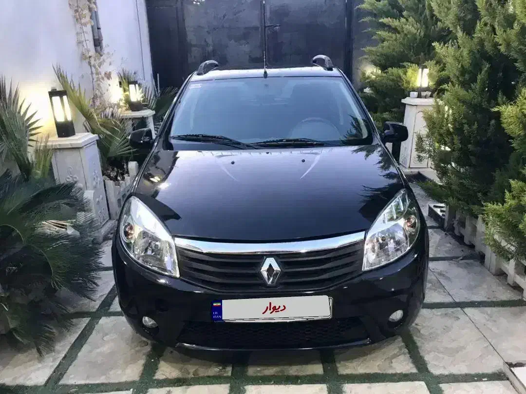 رنو ساندرو مدل 98 اتومات|خودرو سواری و وانت|کرج, جهانشهر|دیوار