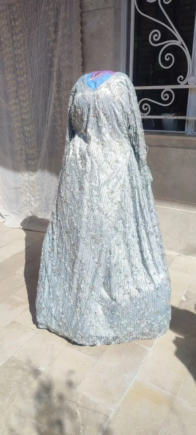 لباس تور جدید با یک بار پوشیدن نونو|لباس|لردگان, |دیوار