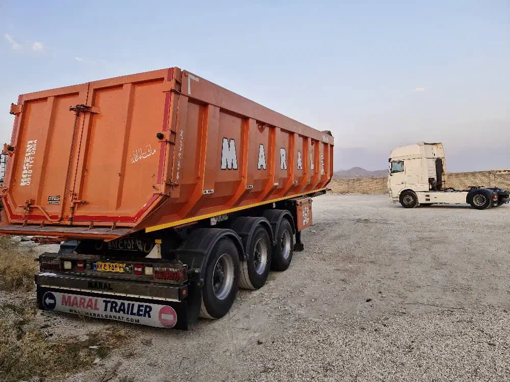 کمپرس سه محور دست ساز مارال|خودرو سنگین|الیگودرز, |دیوار