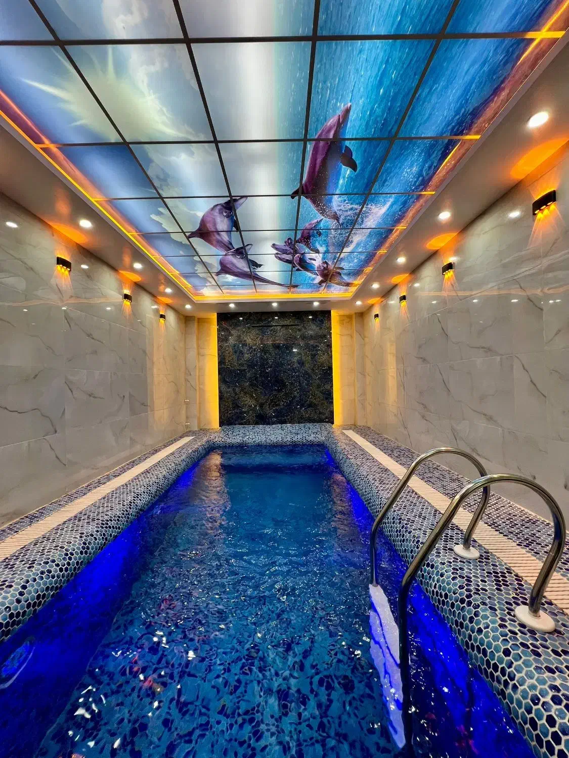 استخر مدیترانه ای|اجارهٔ کوتاه‌مدت ویلا و باغ|بندر انزلی, قلم گوده|دیوار