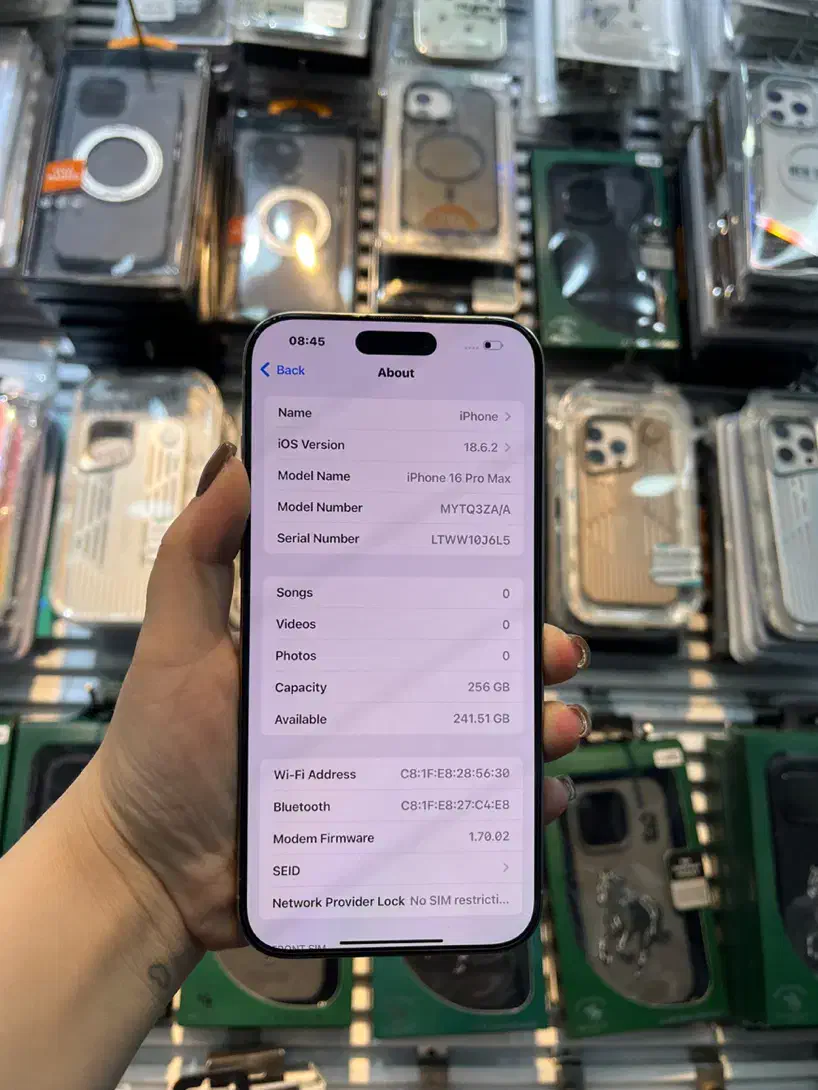 iphone 16 pro max 256G|موبایل|اهواز, نادری|دیوار