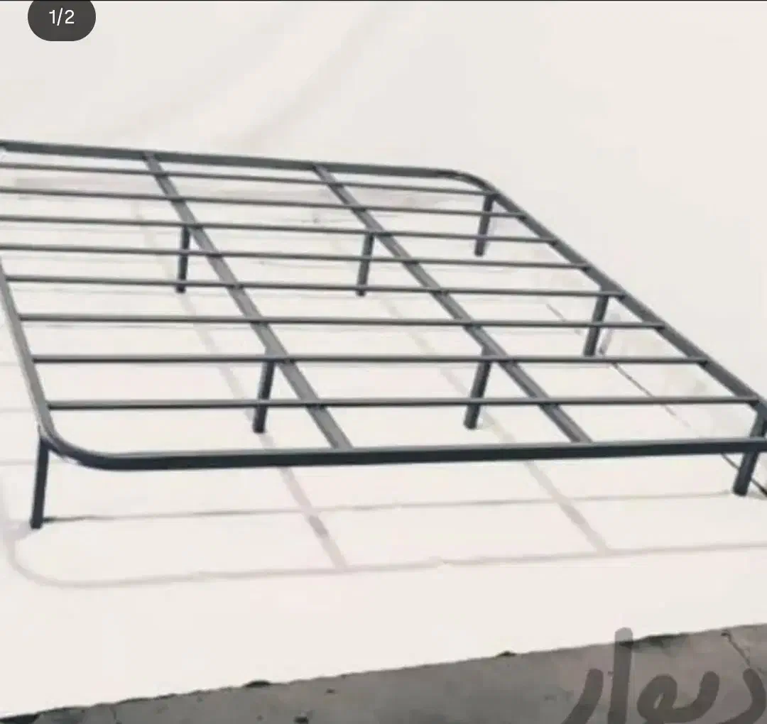 زیر تختی ساده بدون جک|تخت و سرویس خواب|بومهن, |دیوار