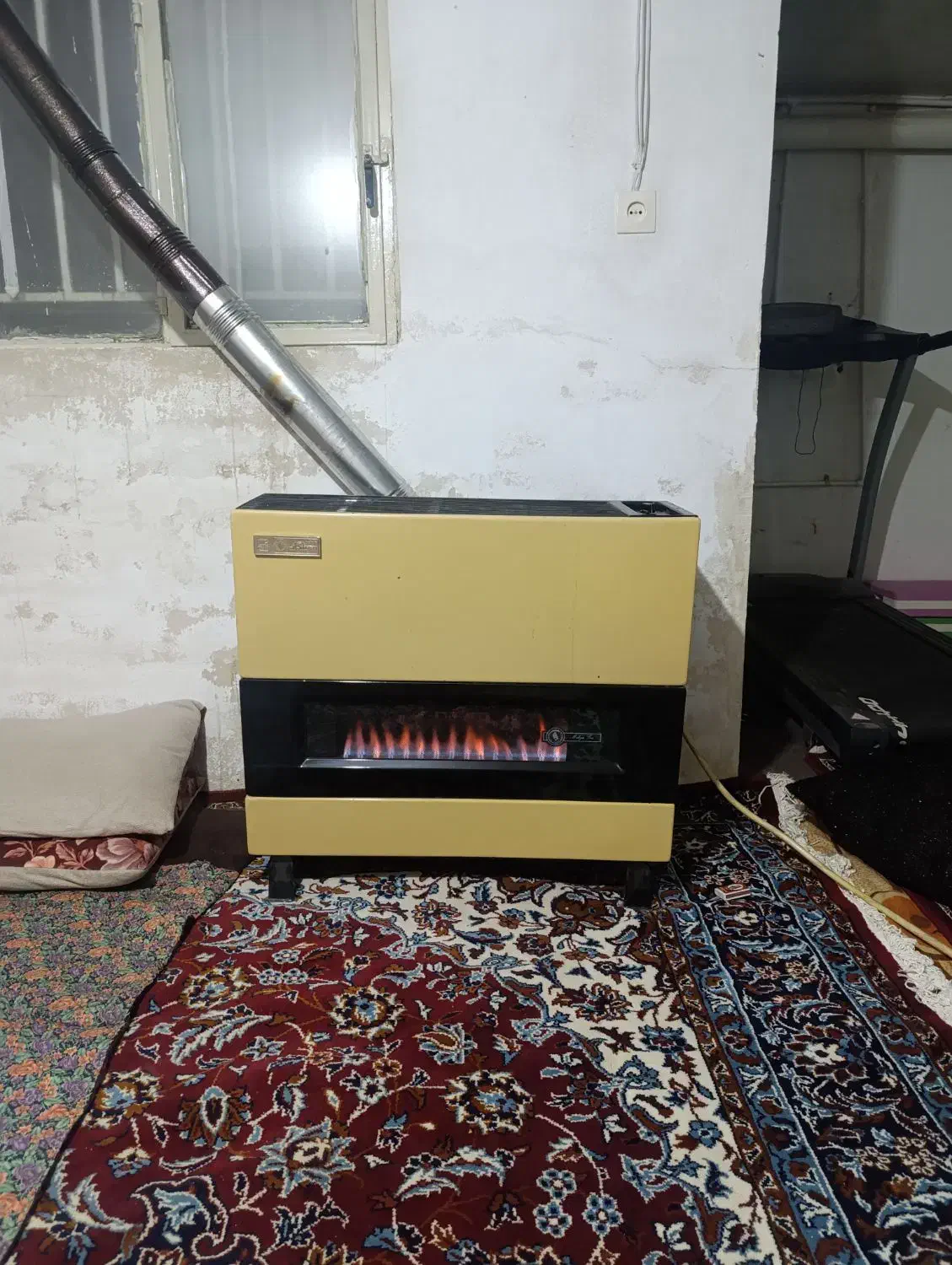 بخاری|بخاری، هیتر، شومینه|کنگاور, |دیوار