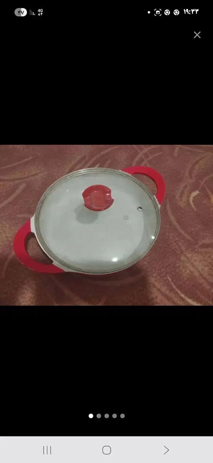 ماهی تابه چدنی سرامیک|ظروف پخت‌وپز|شیراز, نصر|دیوار